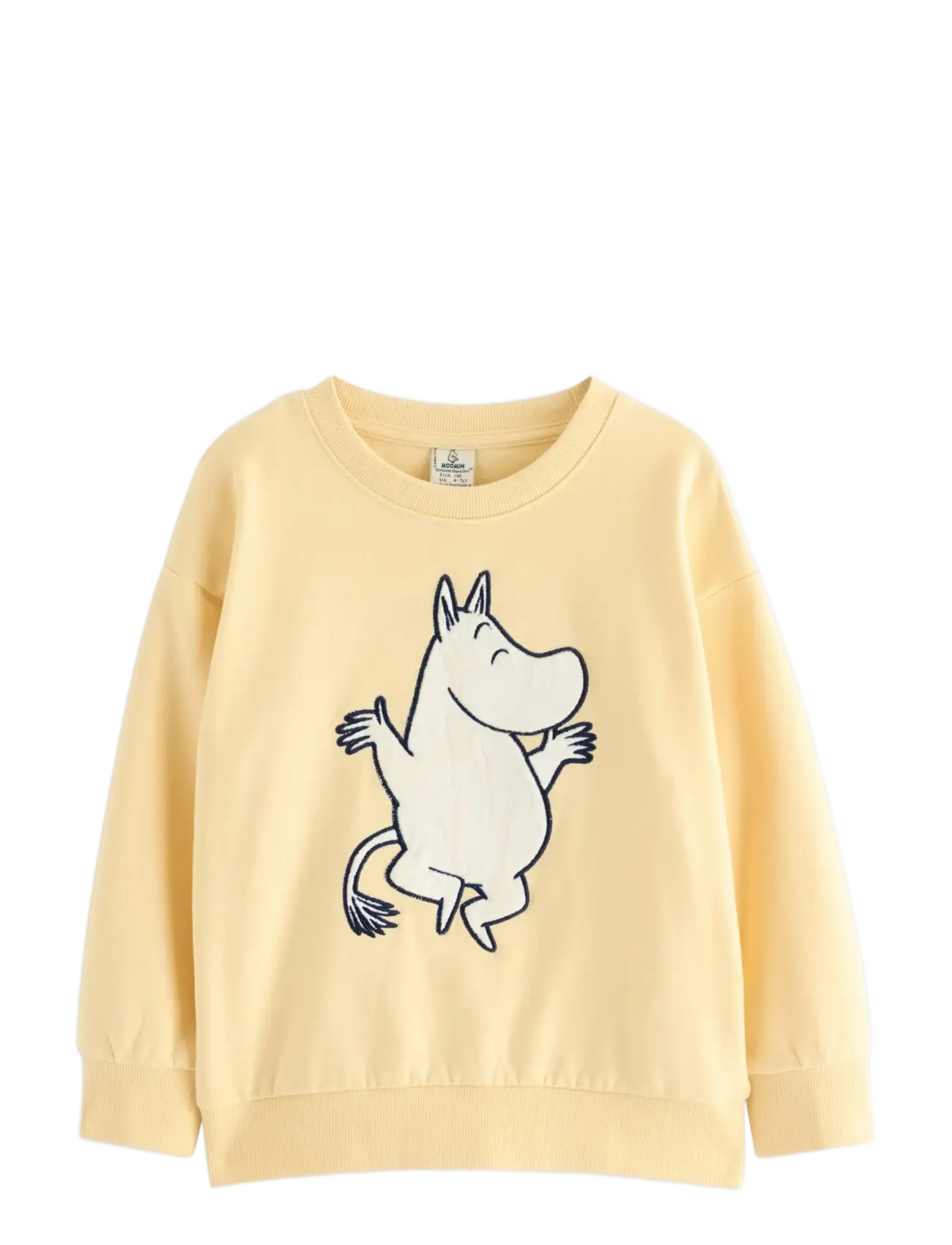 Lindex Sweatshirt Moomin - Neuheiten - LIGHT DUSTY YELLOW / yellow