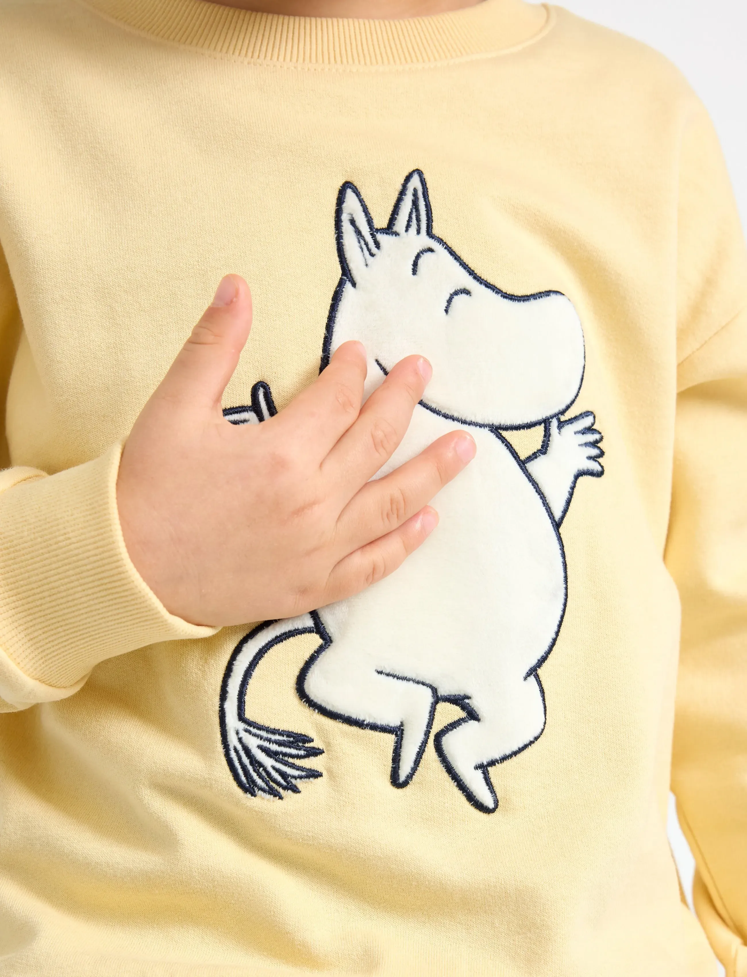 Lindex - Sweatshirt Moomin - sweatshirts - light dusty yellow - 4