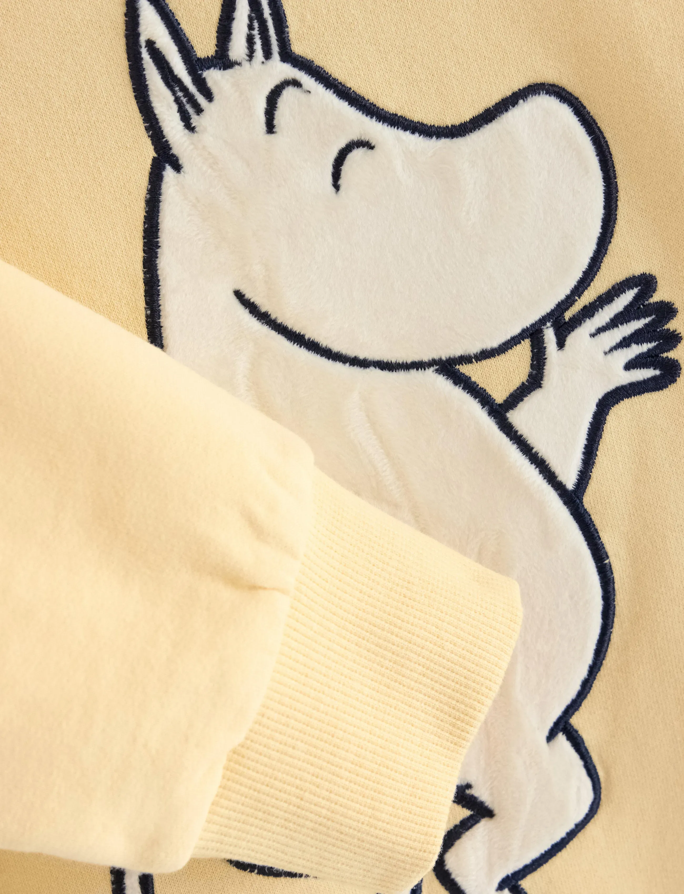 Lindex - Sweatshirt Moomin - sweatshirts - light dusty yellow - 5