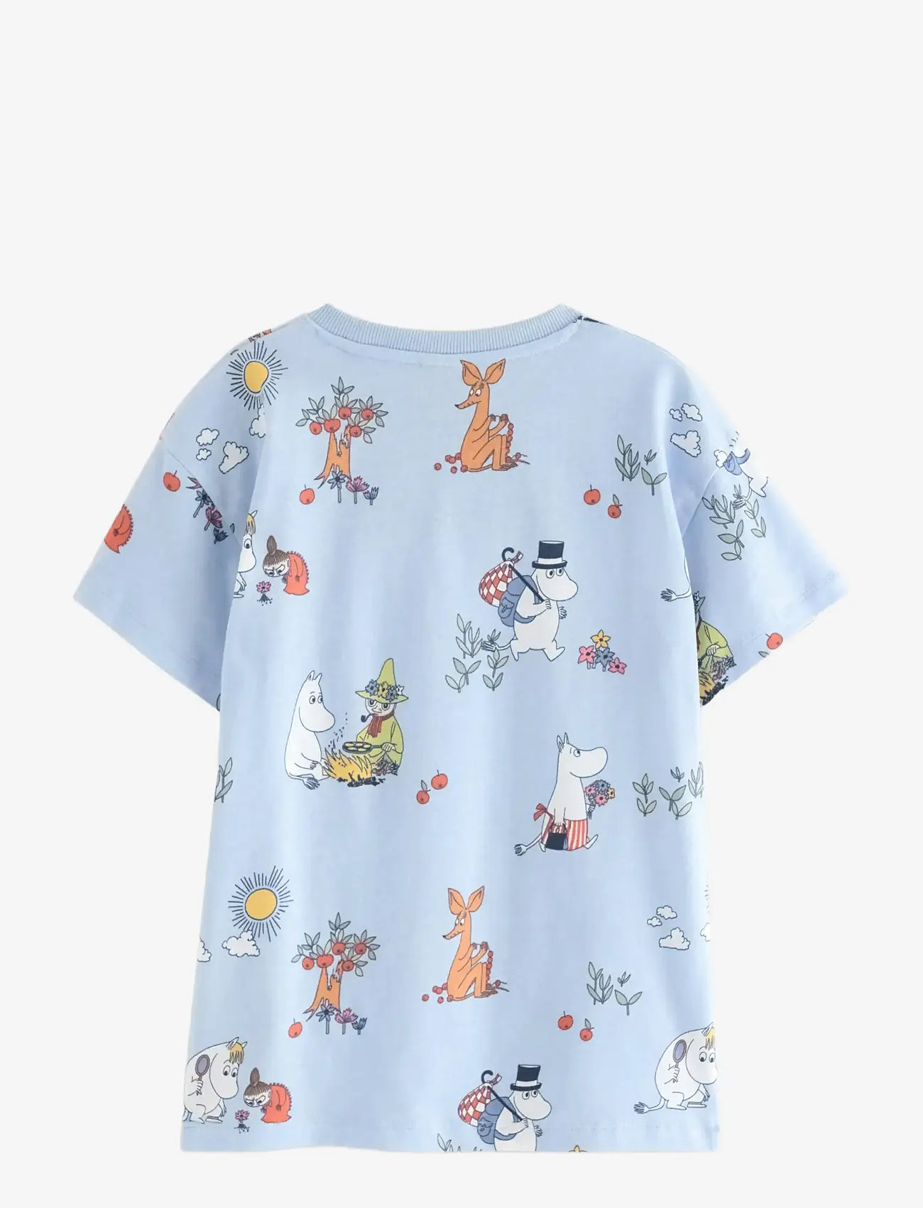 Lindex - Moomin t-shirt - kurzärmelige - light blue - 2