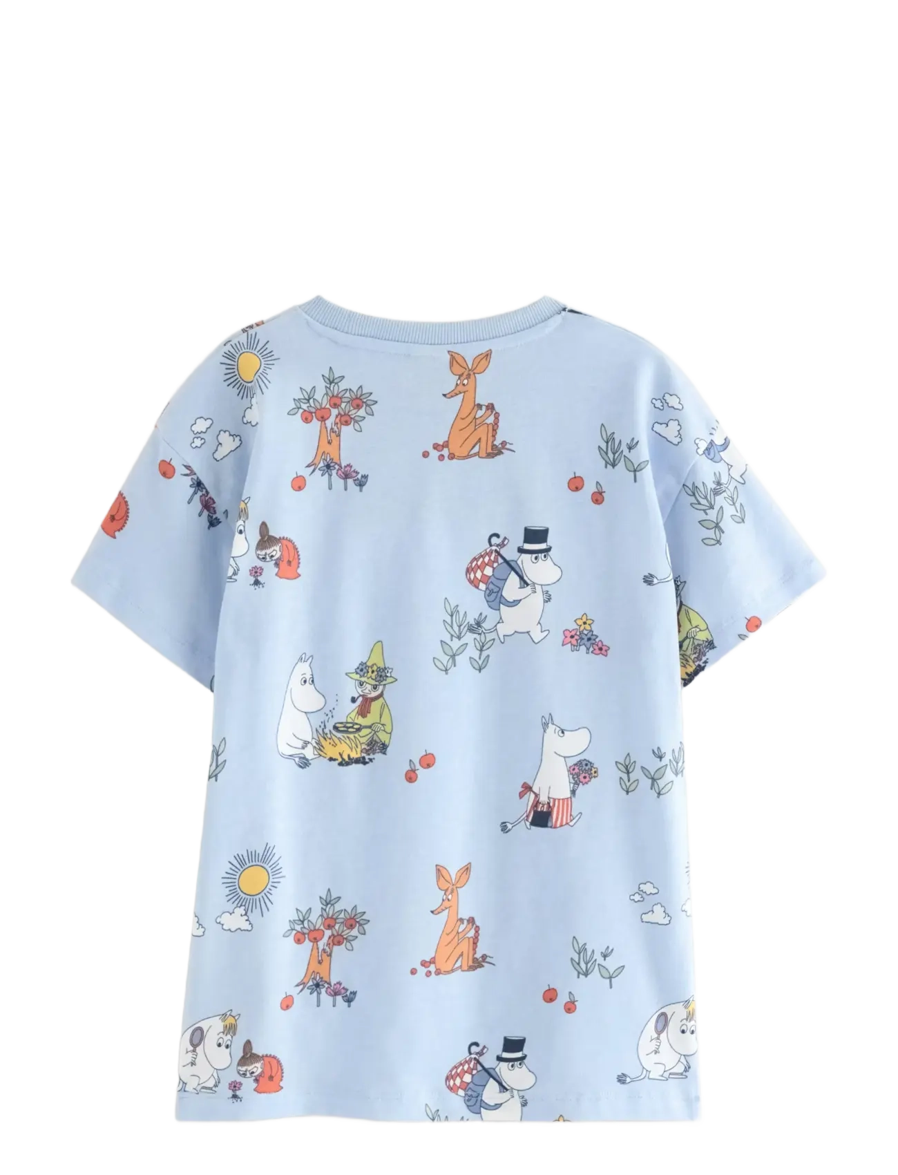 Lindex - Top SS Moomin - light blue - 2