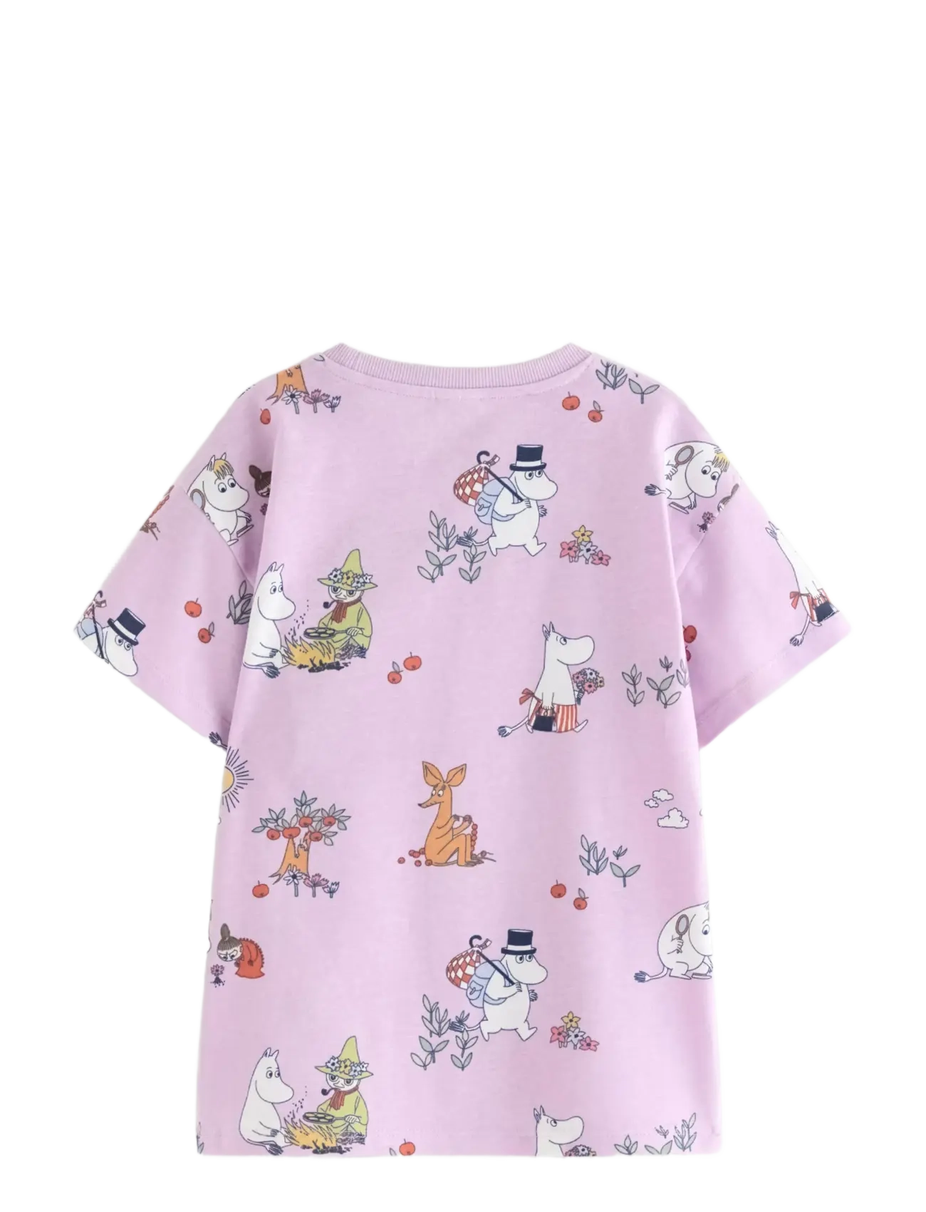 Lindex - Top SS Moomin - light lilac - 2