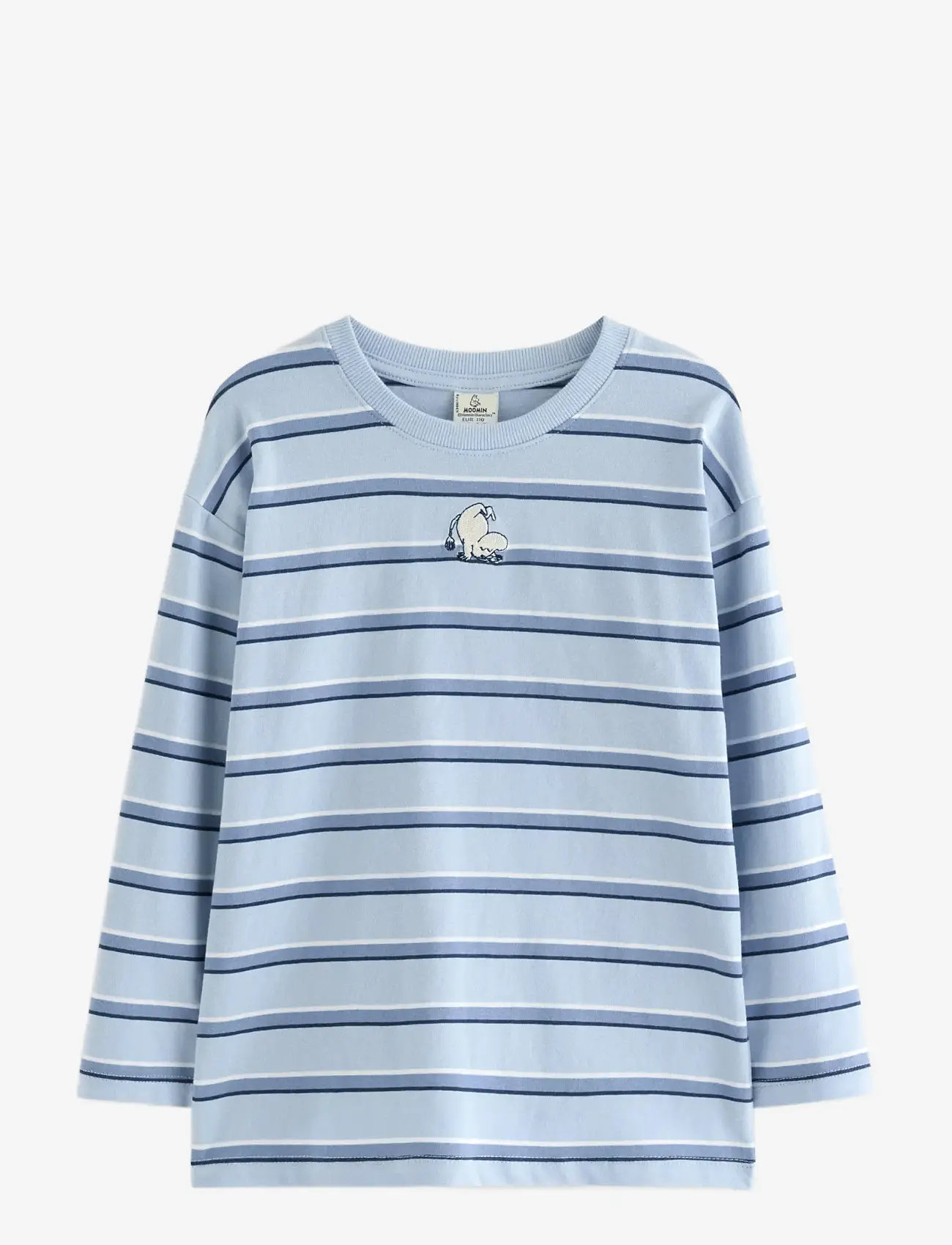 Lindex - Moomin long-sleeved top - langärmelig - light blue - 1