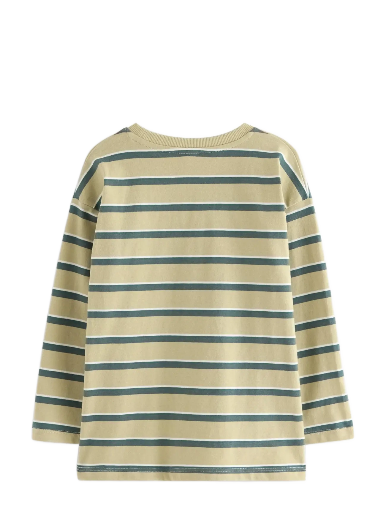 Lindex - Top LS Moomin Stripe - light dusty green - 2
