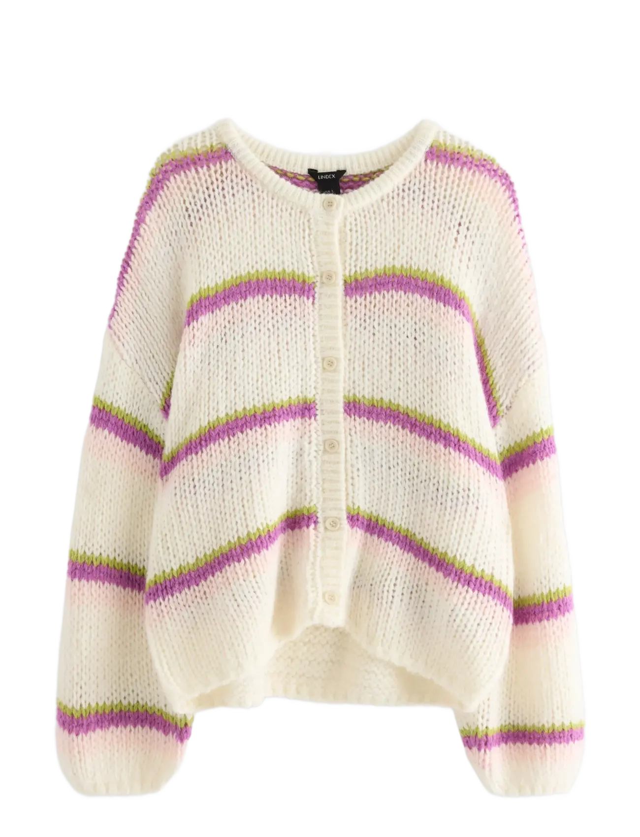 Lindex Cardigan Meja - Officewear - LILAC / cream