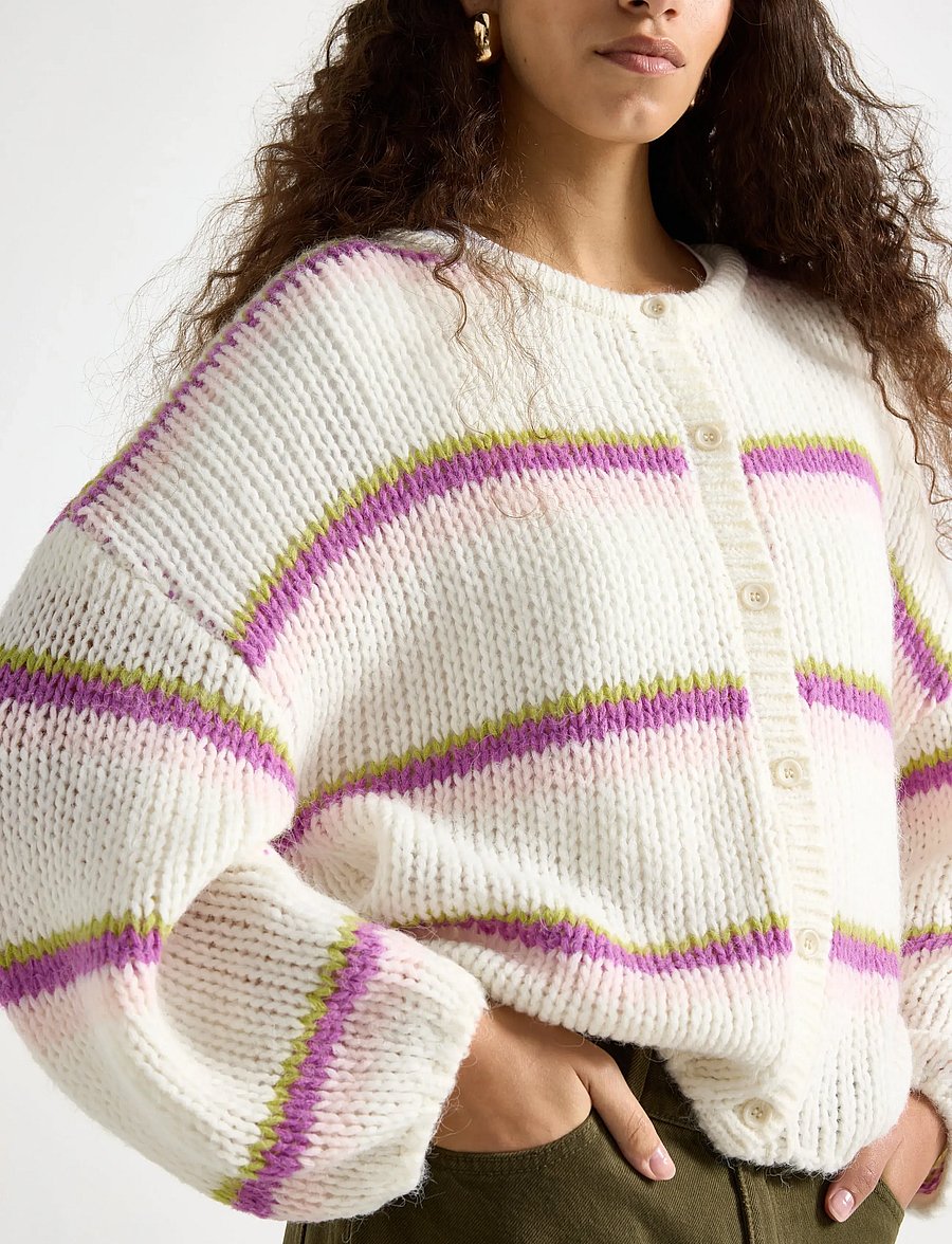 Lindex - Cardigan Meja - cardigans - lilac - 4