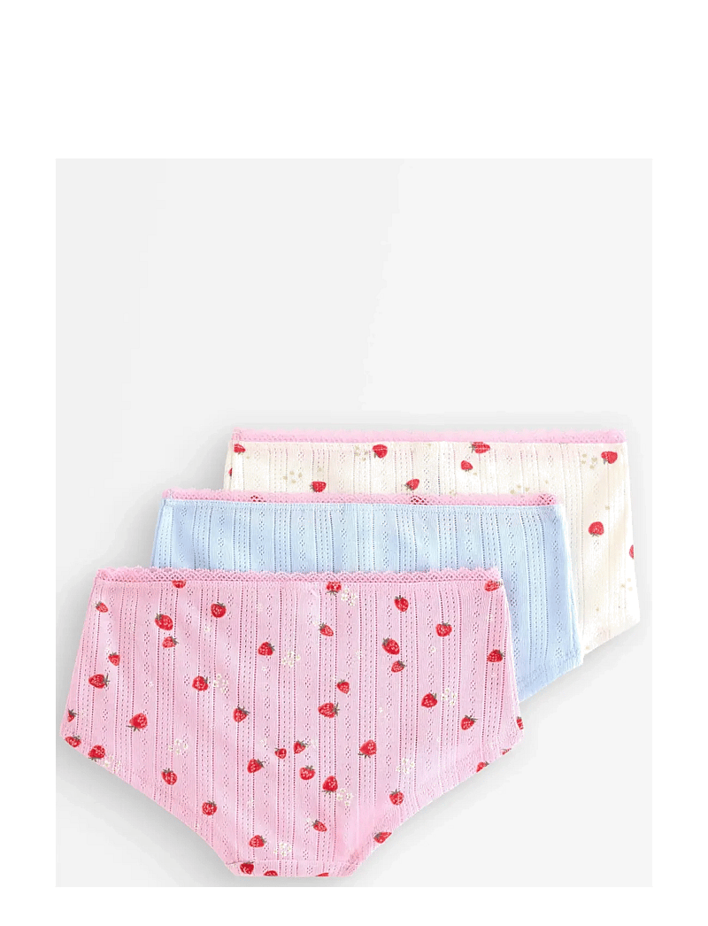 Lindex - Boxer 3 pack aop berries - trusser - light pink - 1