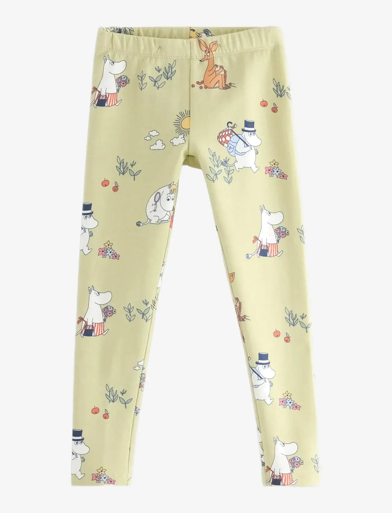 Lindex - Leggings Moomin - leggings - light dusty green - 1