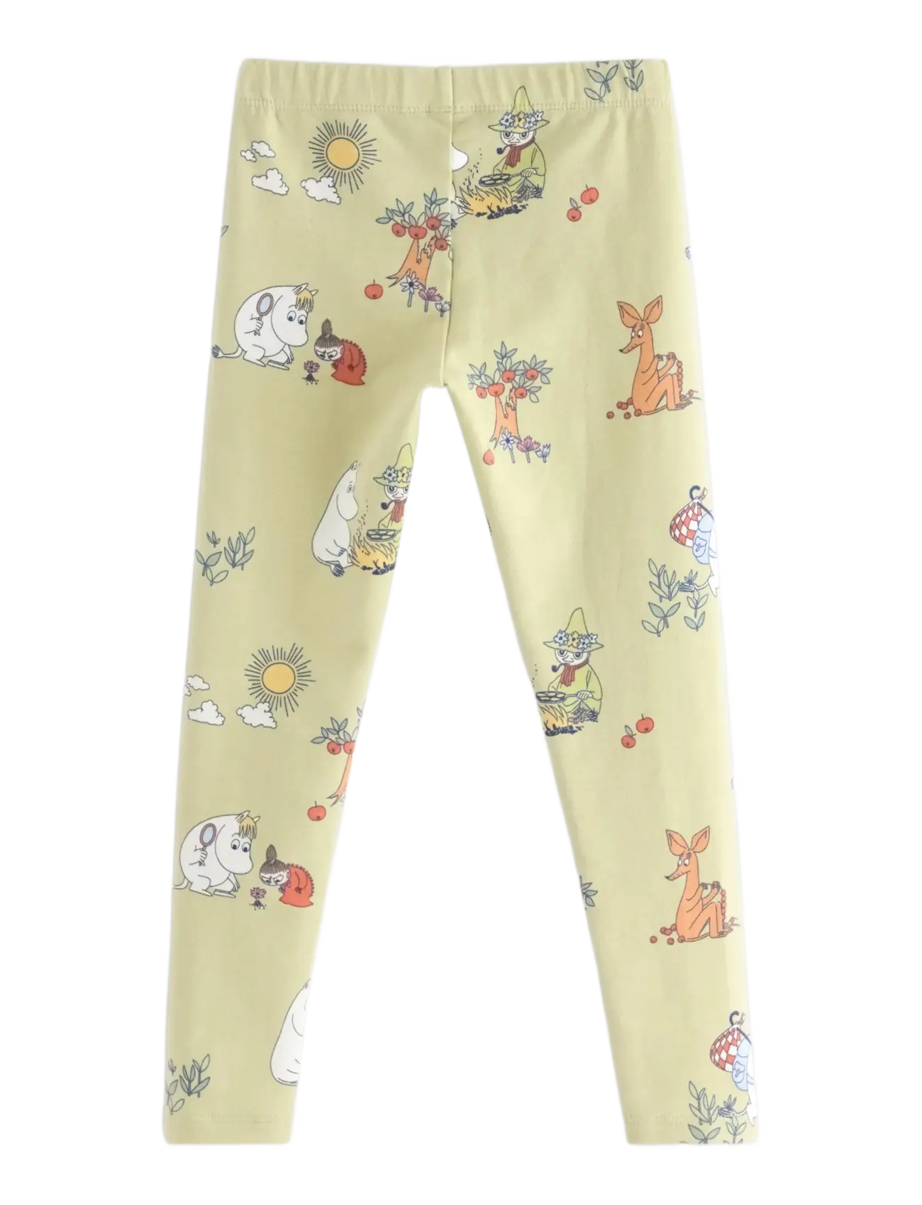 Lindex - Leggings Moomin - retuusid - light dusty green - 2
