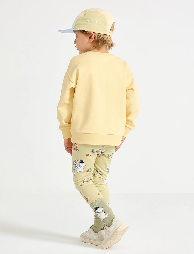 Lindex - Leggings Moomin - leginsy - light dusty green - 3