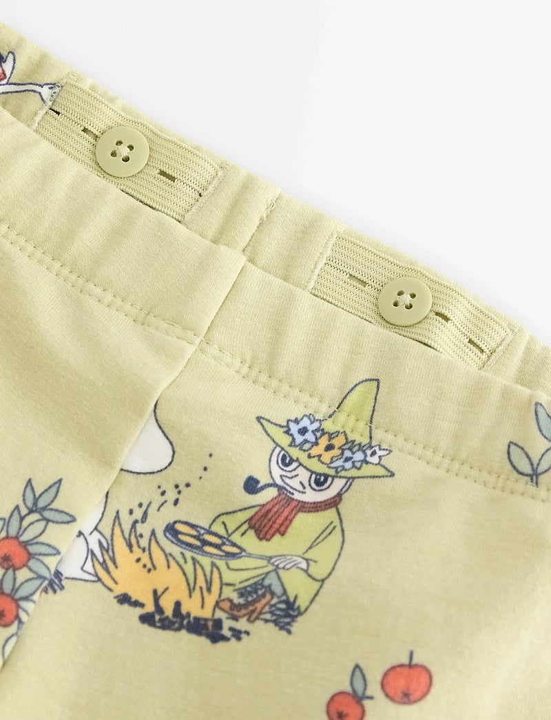 Lindex - Leggings Moomin - leginsy - light dusty green - 5