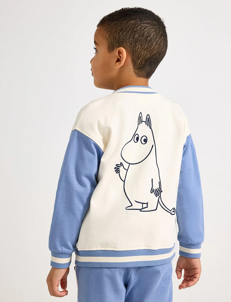 Lindex - Indoor Baseball jacket Moomin - bomber jackets - blue - 3
