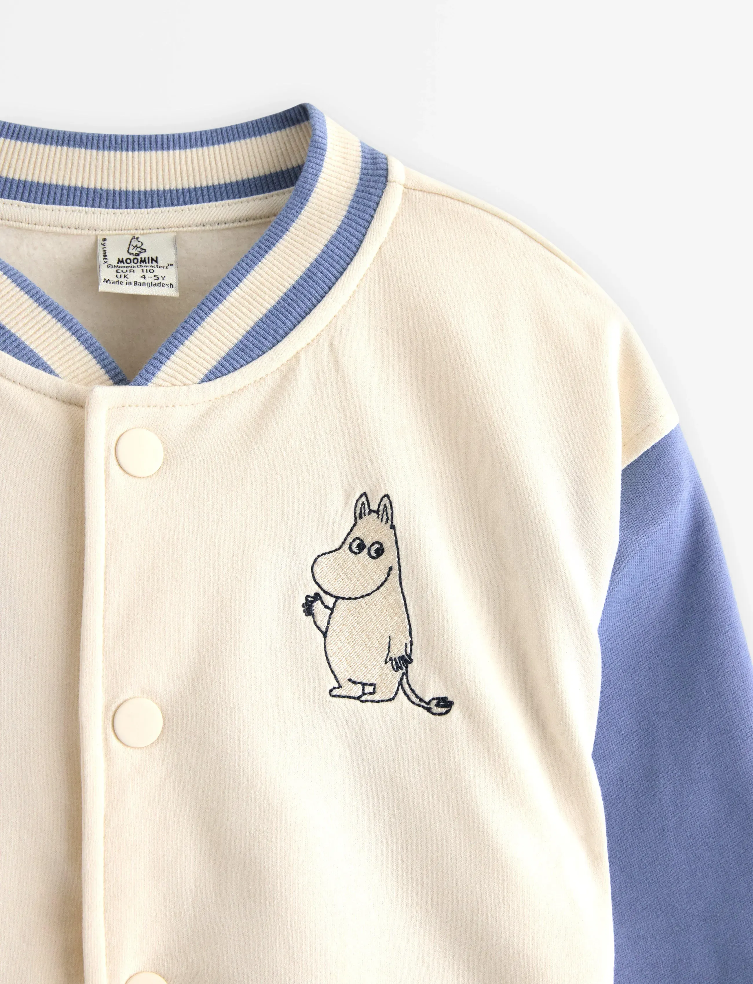 Lindex - Indoor Baseball jacket Moomin - blue - 5