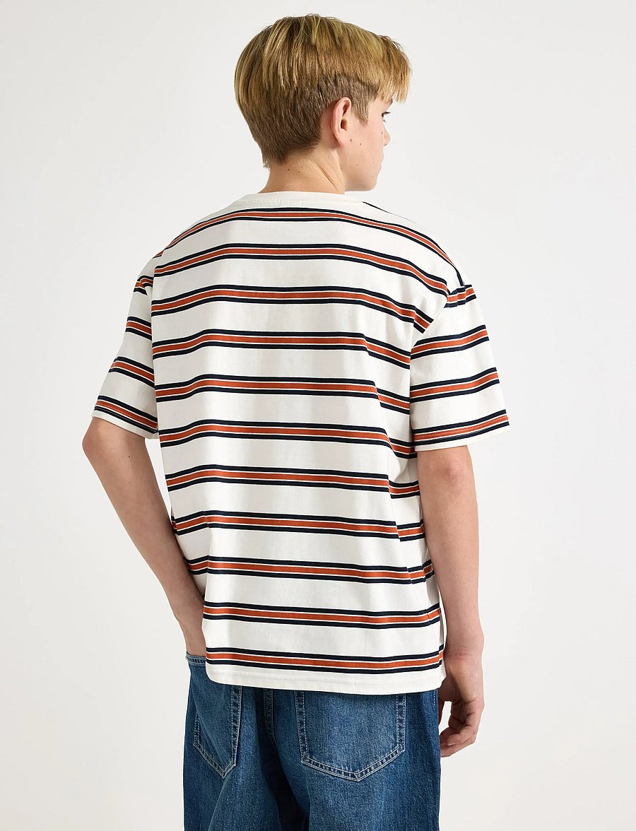 Lindex - T shirt skate stripe - kurzärmelige - dark navy - 3