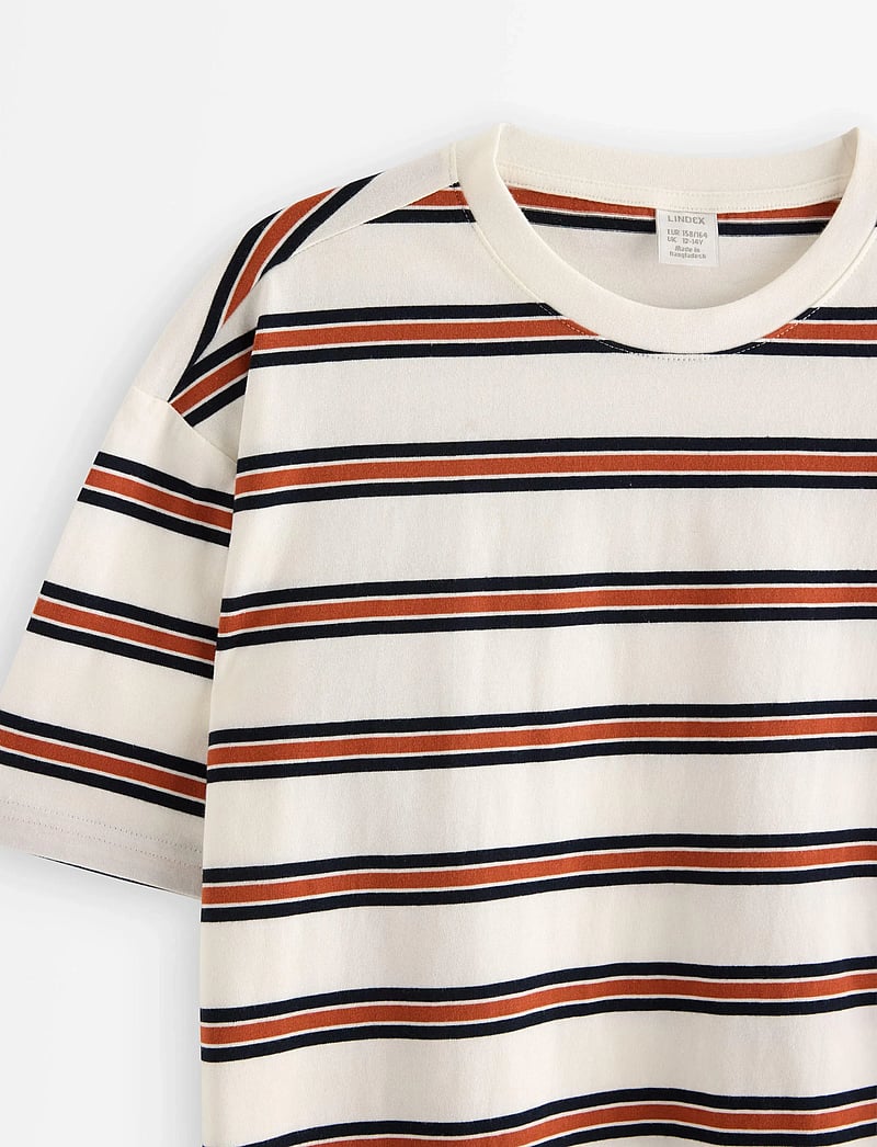 Lindex - T shirt skate stripe - kurzärmelige - dark navy - 5