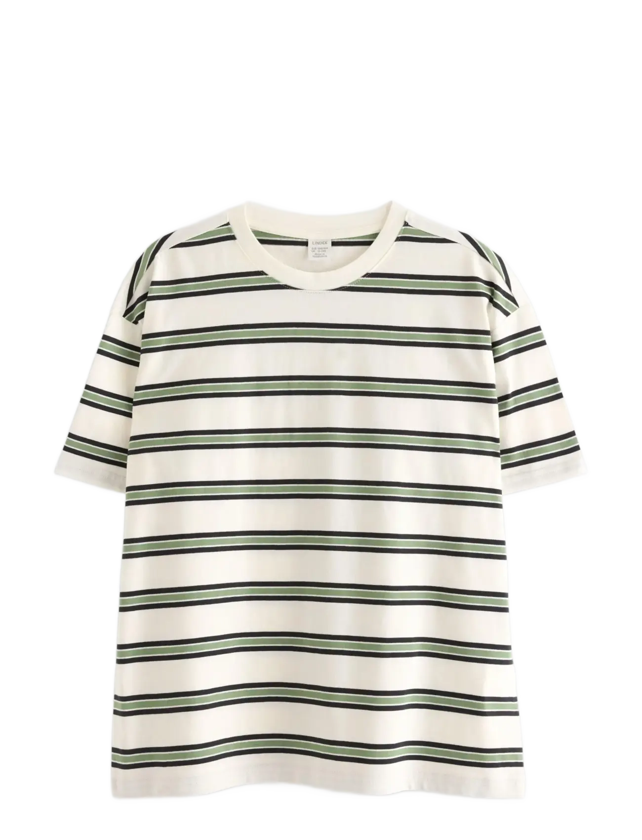 LINDEX T-Skjorte Cream - 170 - Kinder