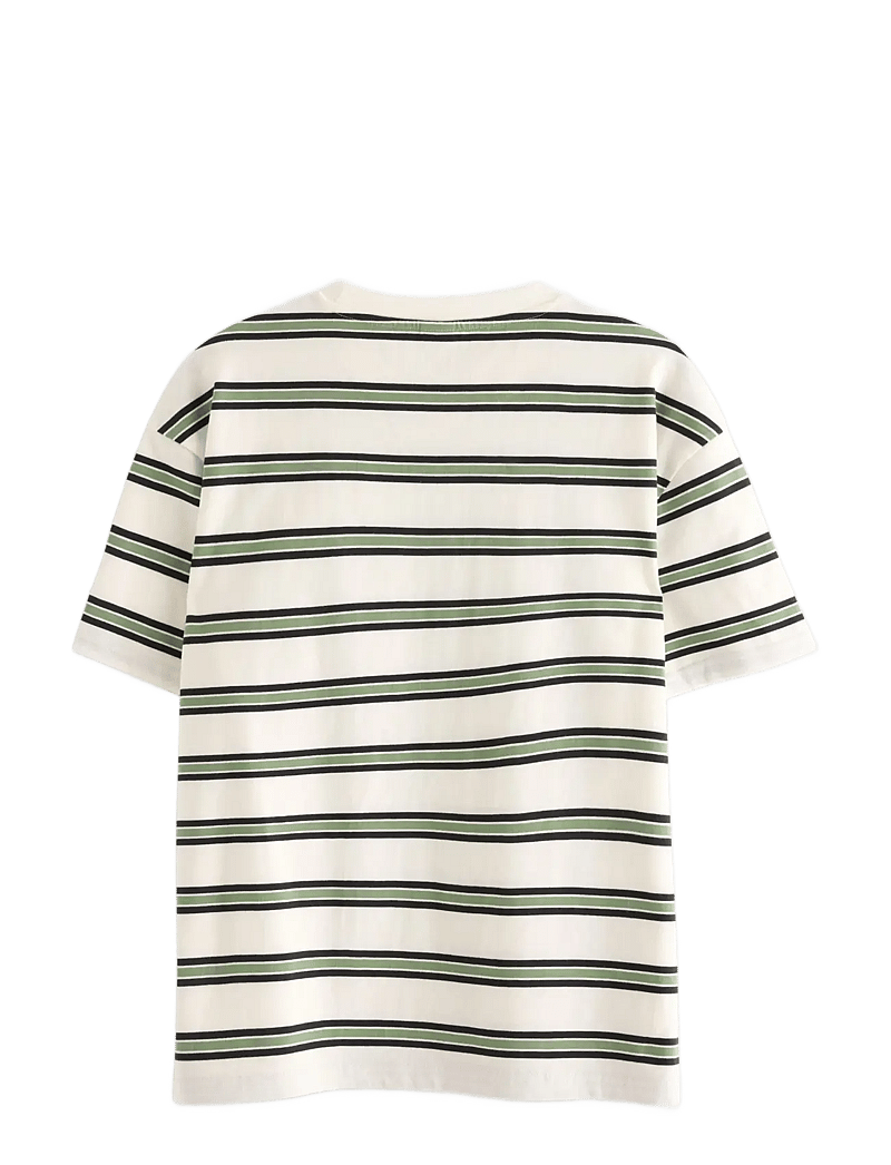 Lindex - T shirt skate stripe - kurzärmelige - offblack - 2
