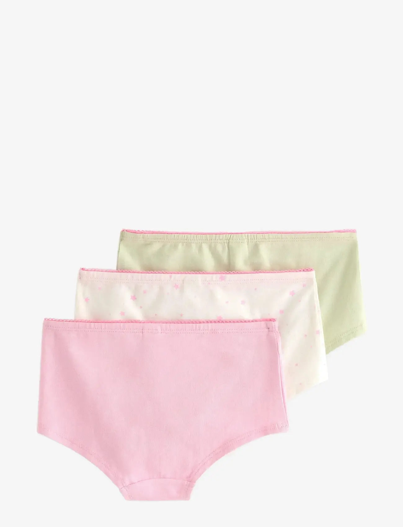 Lindex - 3-pack hipster briefs - panties - light dusty green - 1