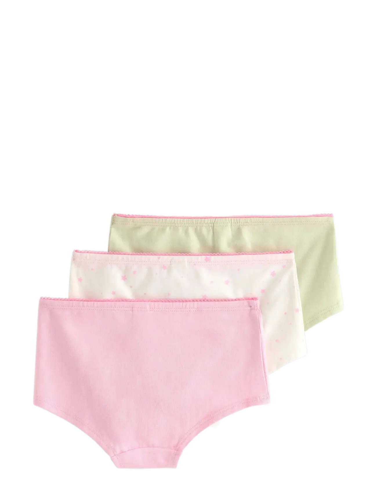 Lindex - 3-pack hipster briefs - panties - light dusty green - 1