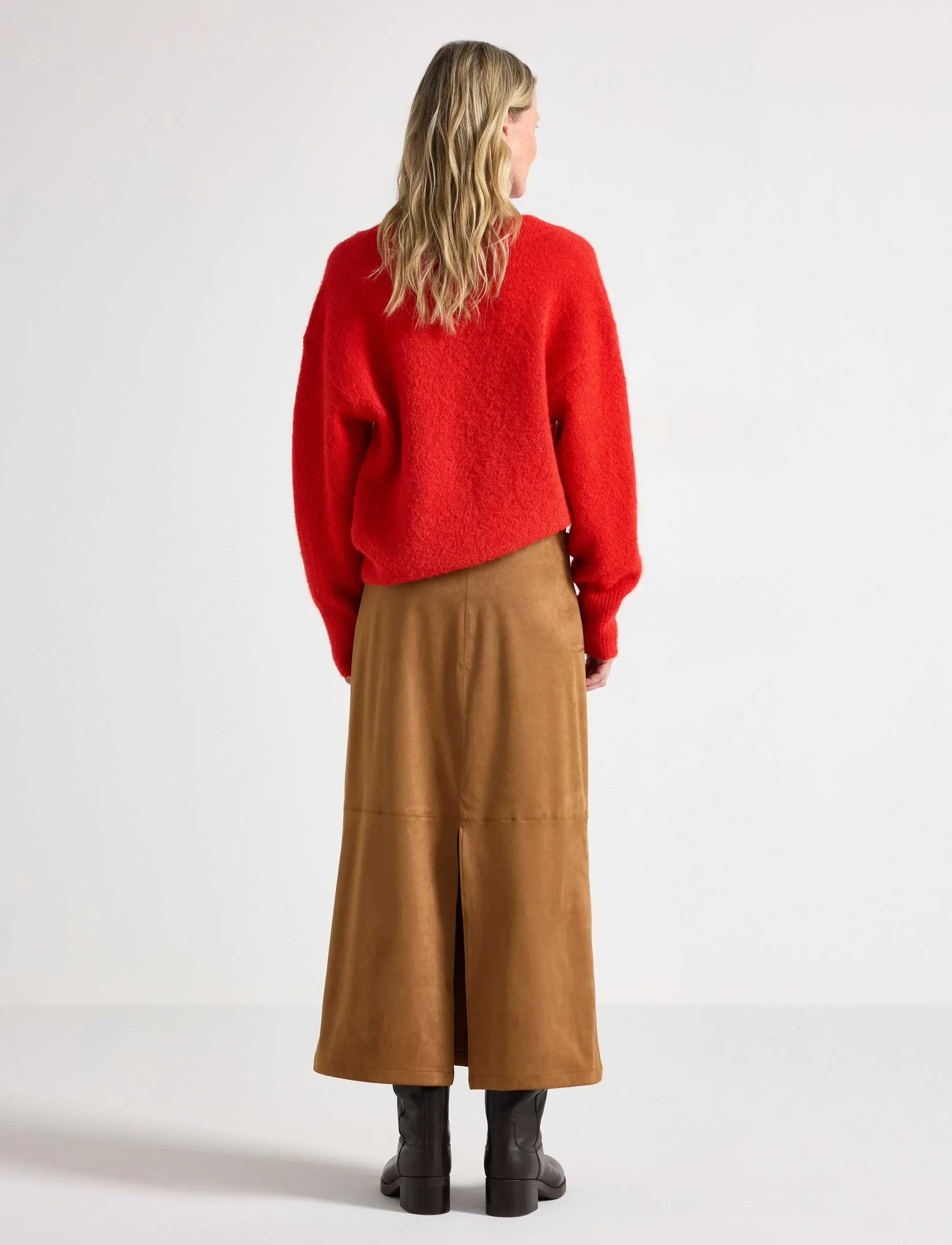 Lindex - Skirt Savanna - midi skirts - brown - 3