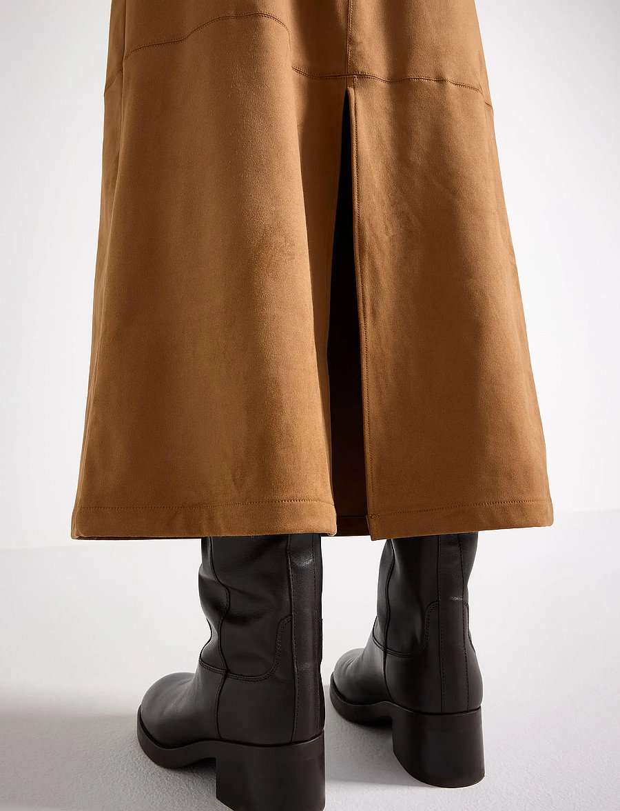 Lindex - Skirt Savanna - midi skirts - brown - 4