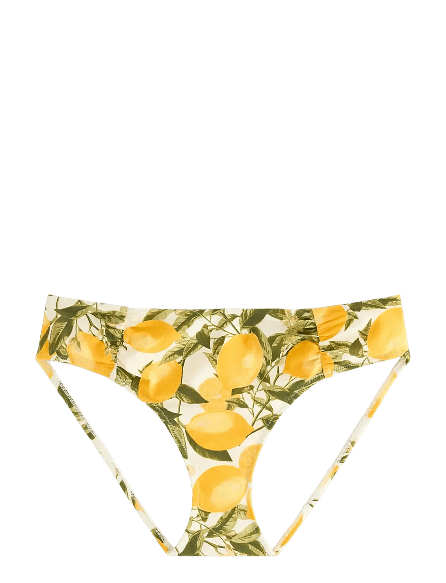 Lindex - Bikini bottom - bikiinipüksid - dark dusty yellow - 1