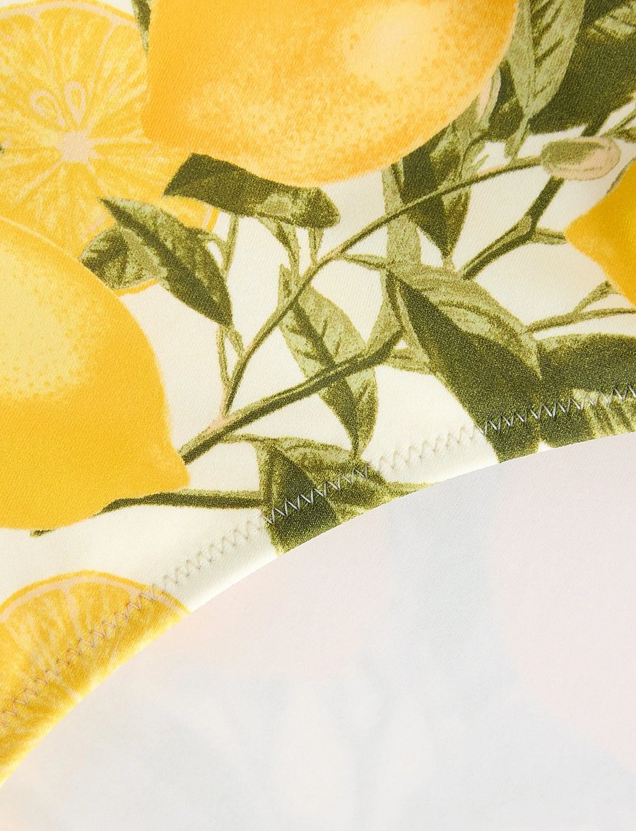 Lindex - Bikini bottom - bikiinipüksid - dark dusty yellow - 5