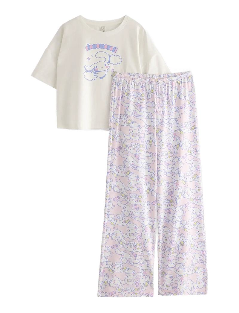 Lindex - Pyjamas set Cinnamoroll - pyjama-sets - light pink - 1