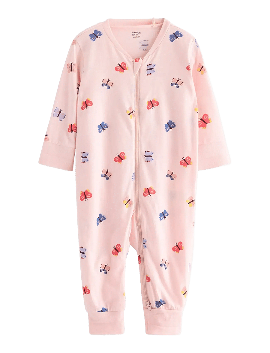 Lindex - Pyjamas - schlafoveralls - light pink - 0