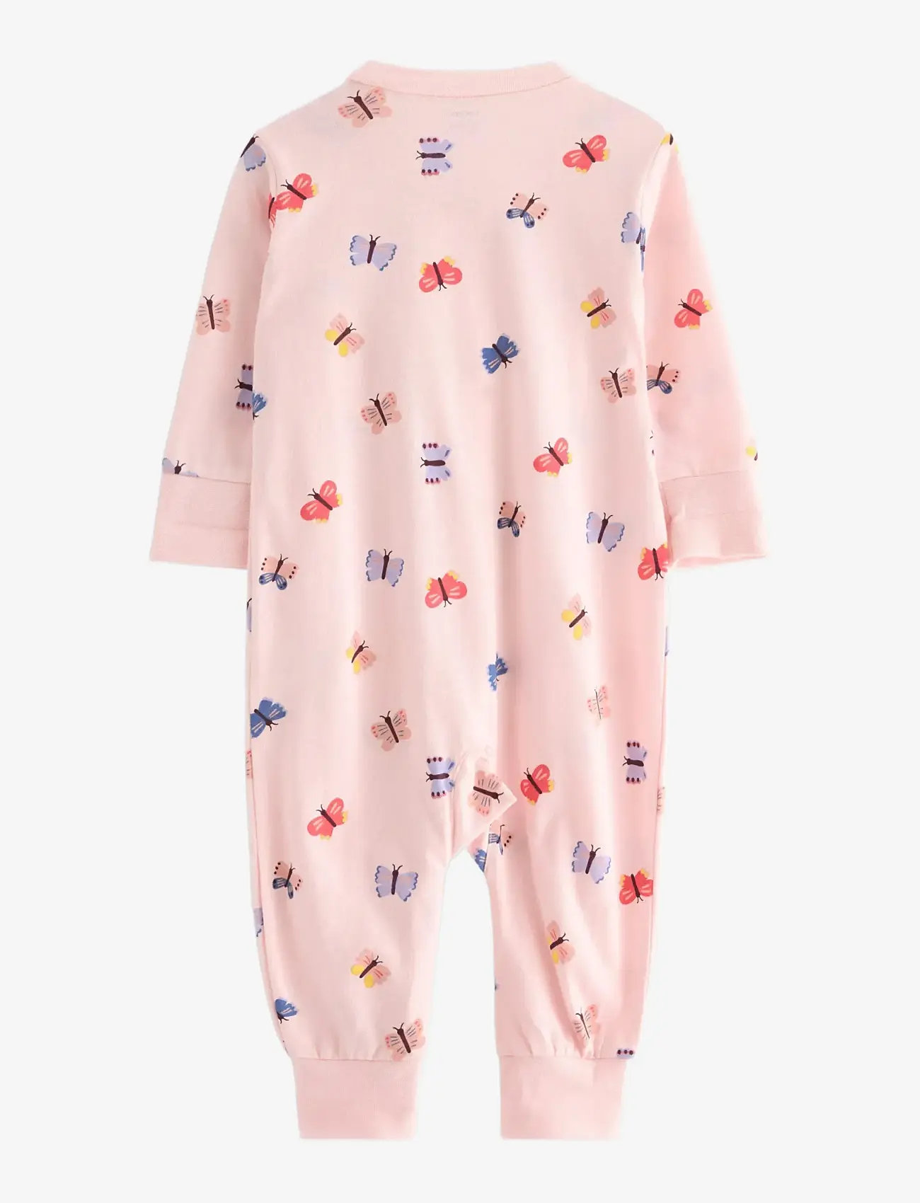 Lindex - Pyjamas aop butterflies - schlafoveralls - light pink - 1
