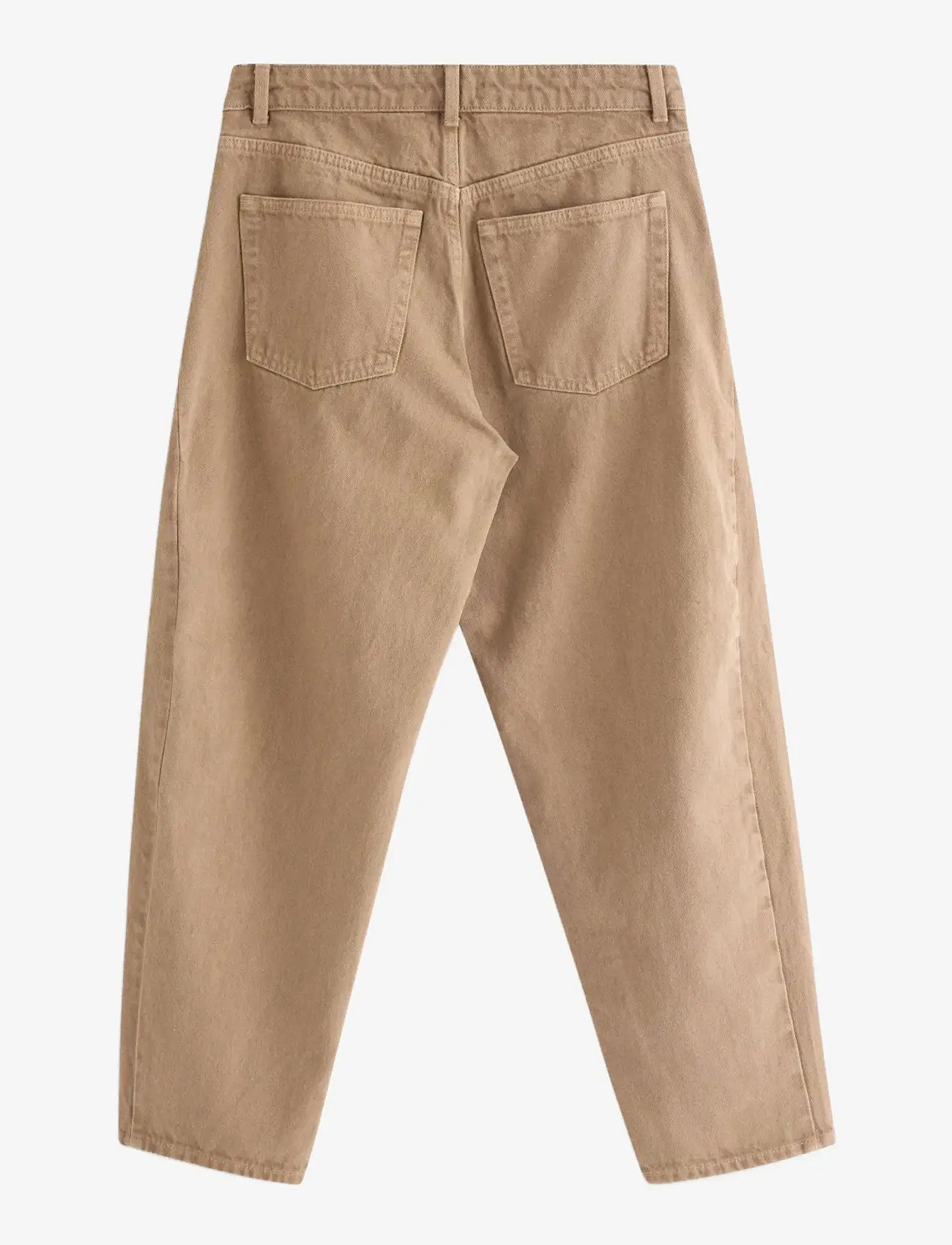 Lindex - BARREL trousers with ankle length - barrel jeans - brown - 2