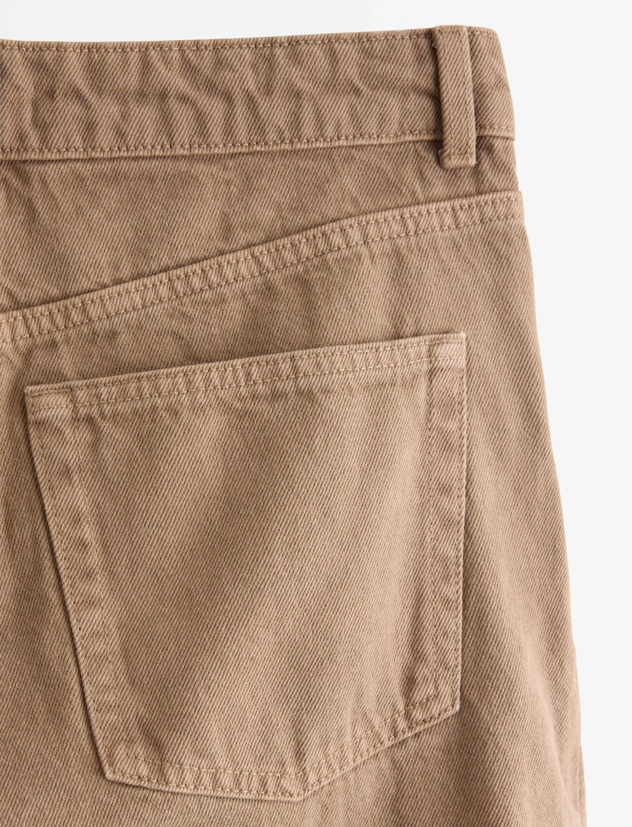 Lindex - BARREL bukser med ankellængde - barrel jeans - brown - 5