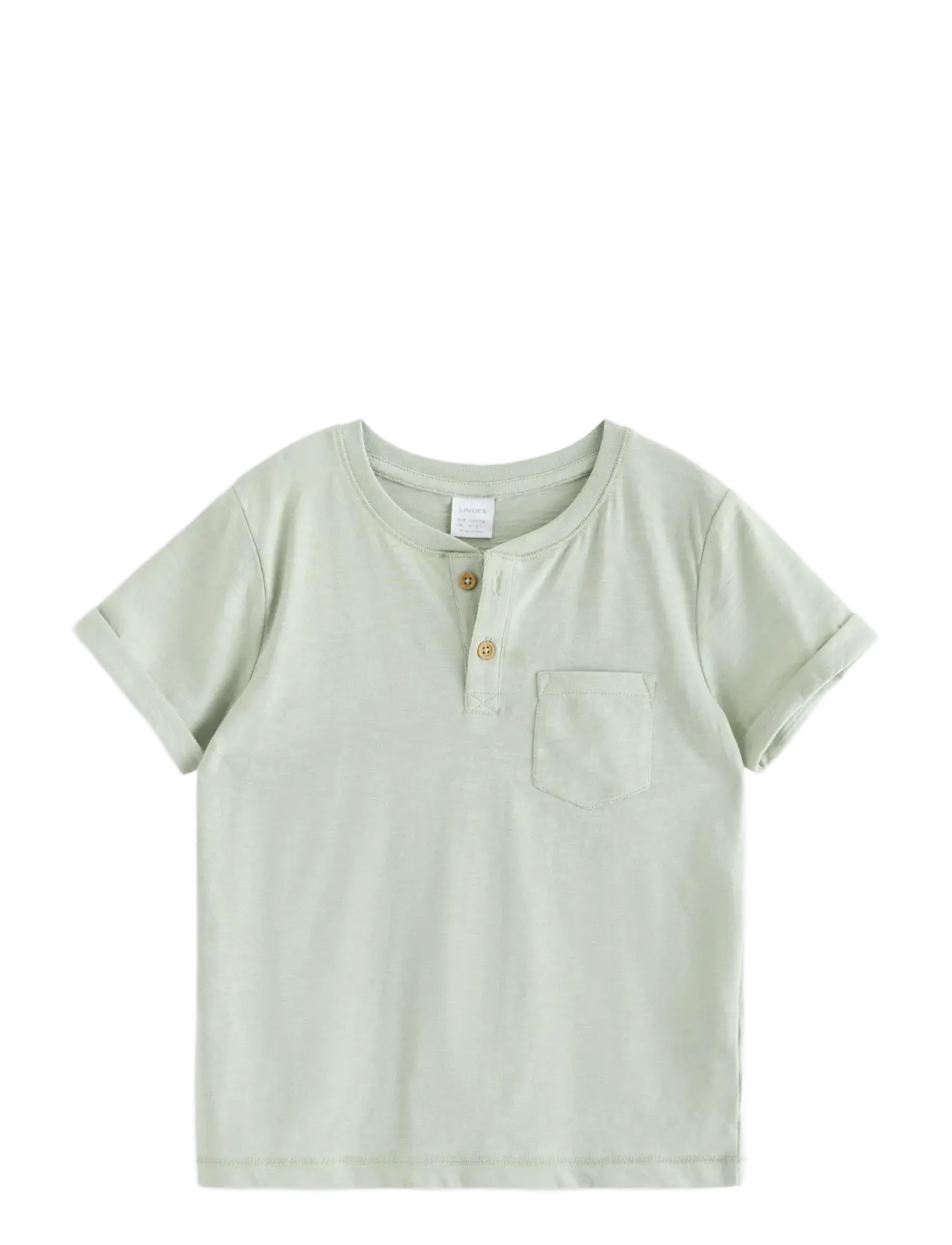 Lindex Top in slub jersey - Oberteile - DUSTY GREEN / green