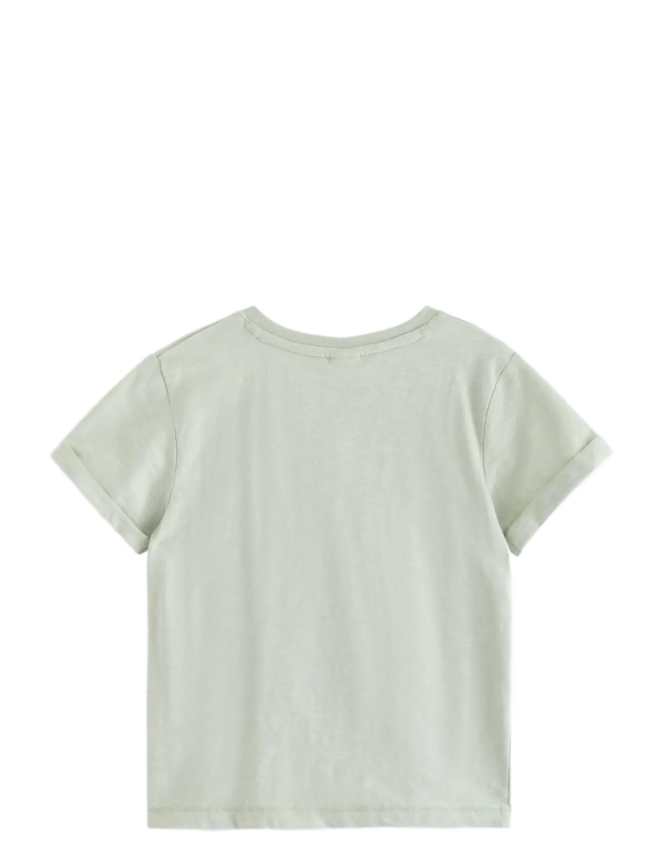 Lindex - Top in slub jersey - short-sleeved t-shirts - dusty green - 2
