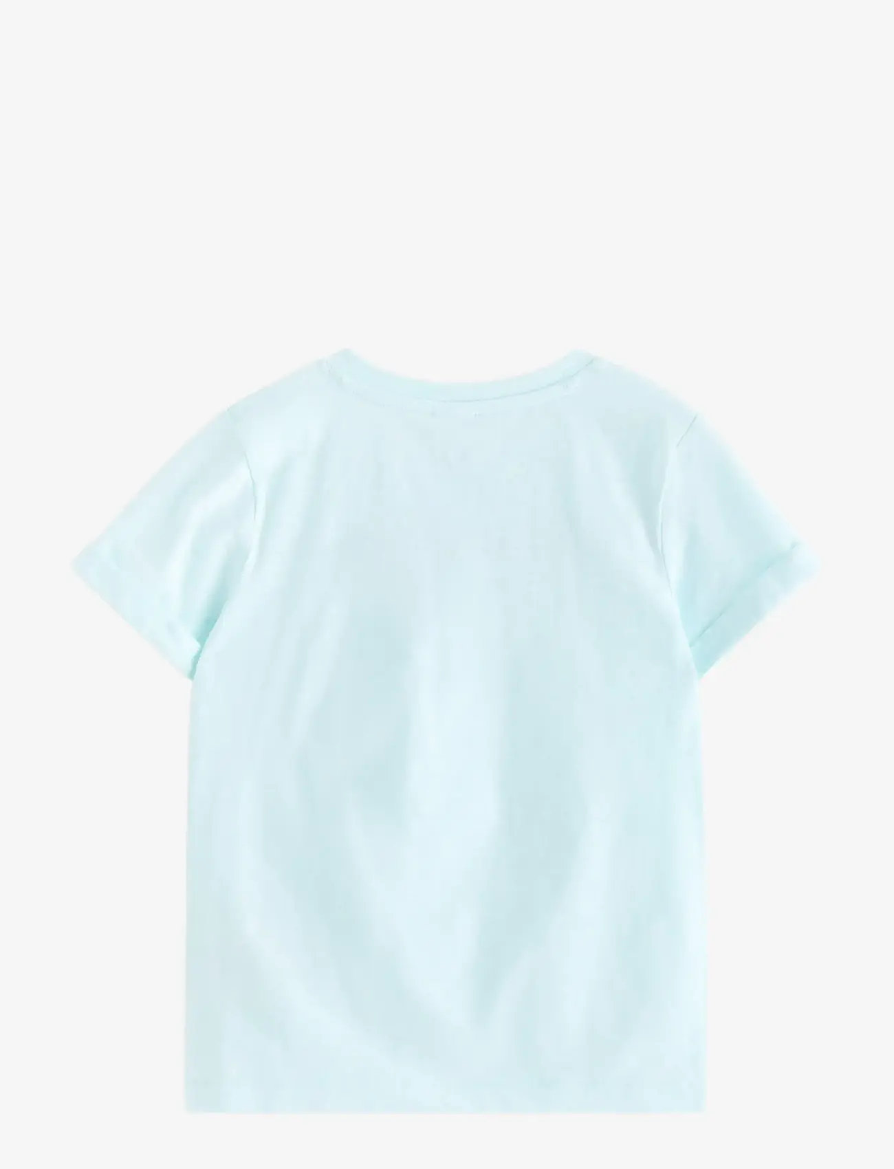 Lindex - Top in slub jersey - short-sleeved t-shirts - light aqua - 2