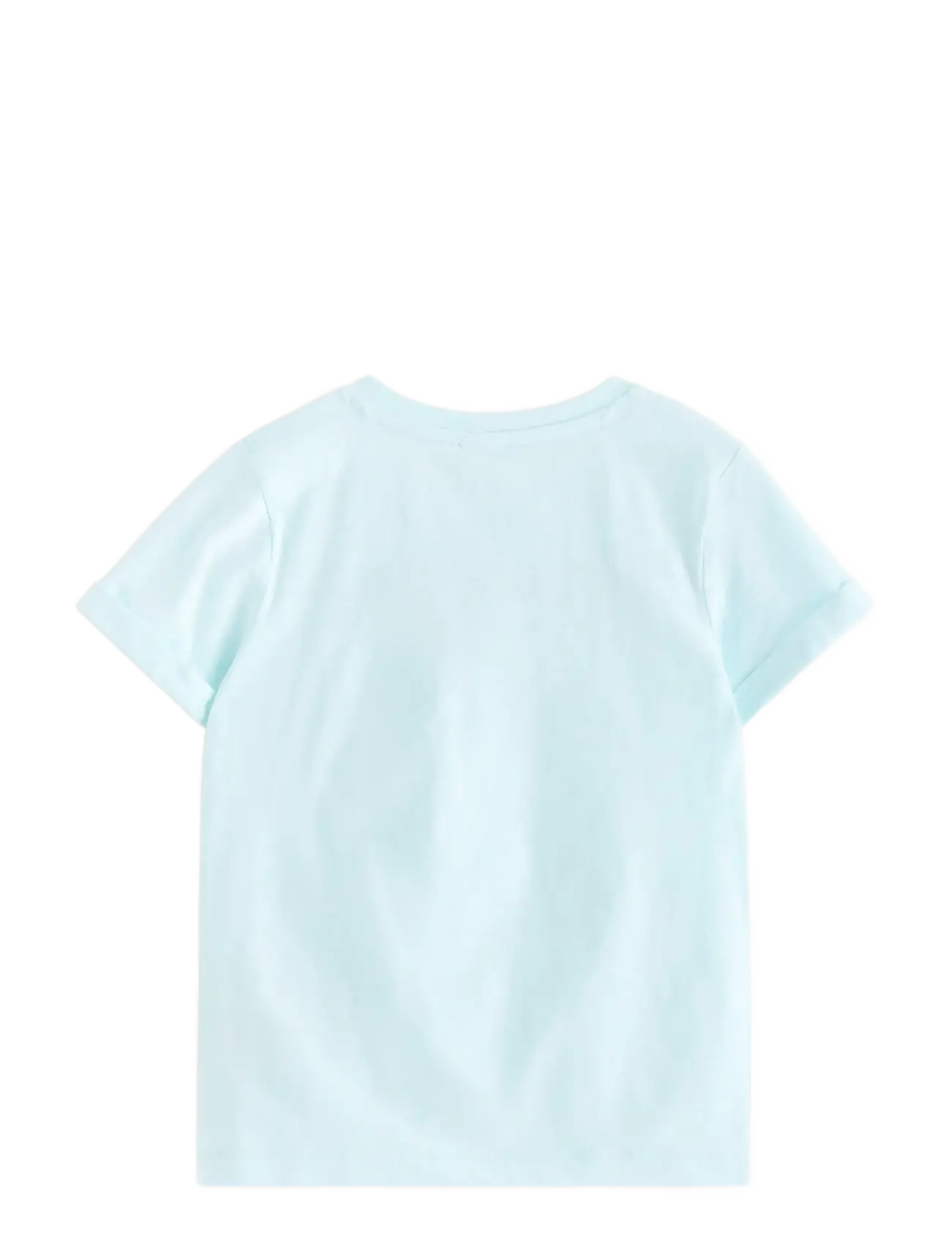 Lindex - Top in slub jersey - kortærmede t-shirts - light aqua - 2
