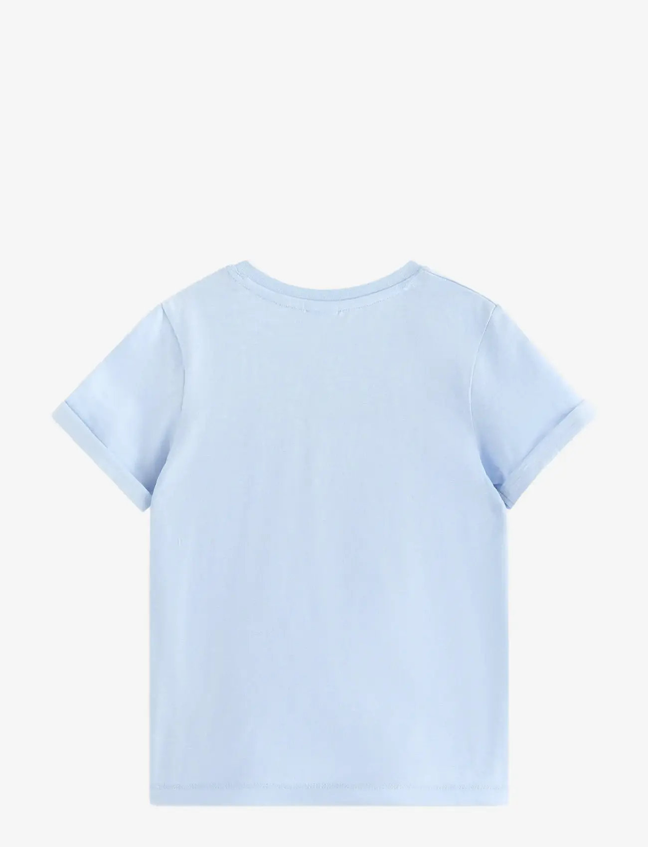 Lindex - Top in slub jersey - lühikeste varrukatega t-särgid - light blue - 2