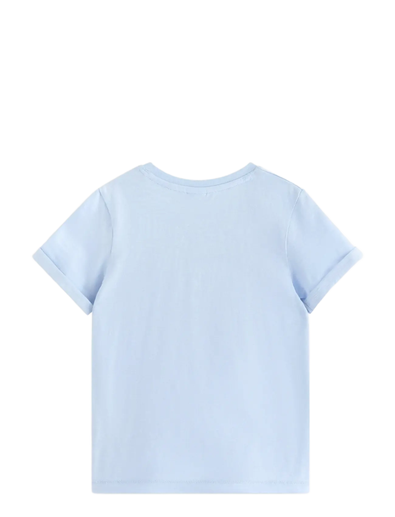 Lindex - Top in slub jersey - kortærmede t-shirts - light blue - 2