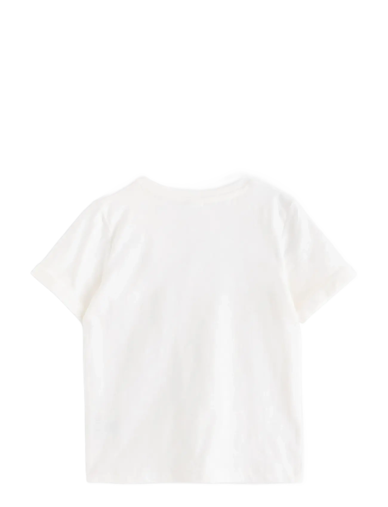 Lindex - Top in slub jersey - kurzärmelige - light dusty white - 2