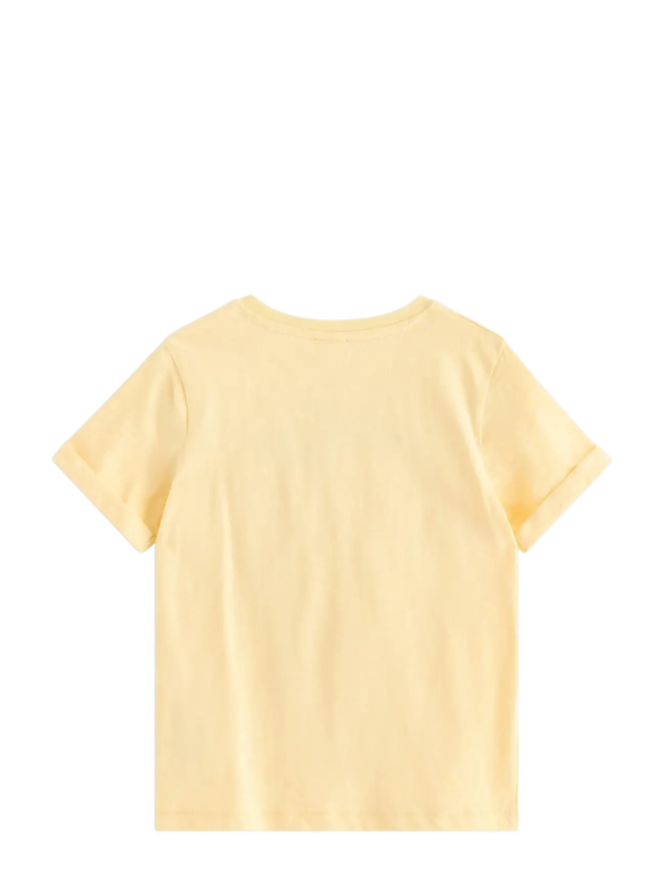 Lindex - Top in slub jersey - short-sleeved t-shirts - light yellow - 2