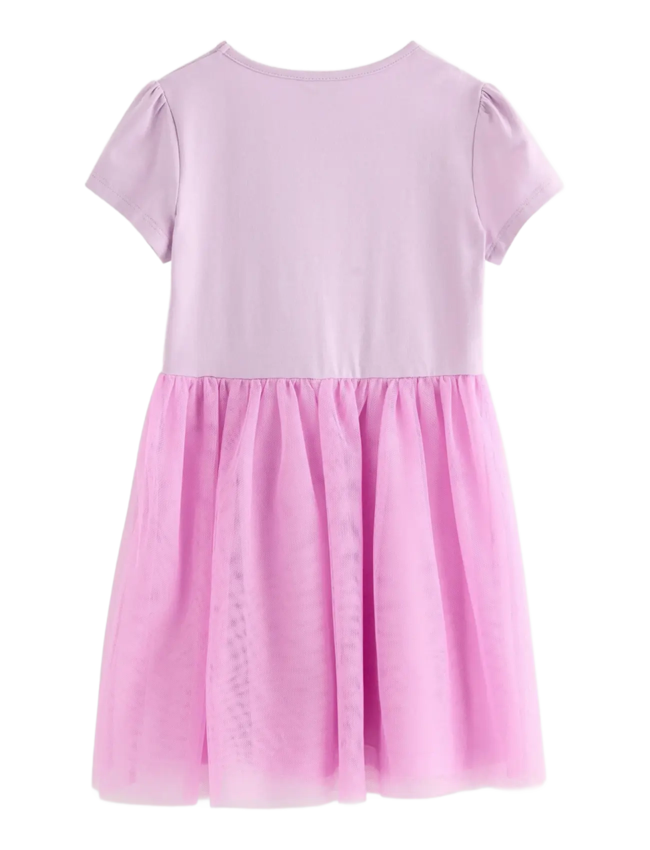 Lindex - Cinnamoroll short-sleeved dress with tulle skirt - kurzärmelige freizeitkleider - light lilac - 2