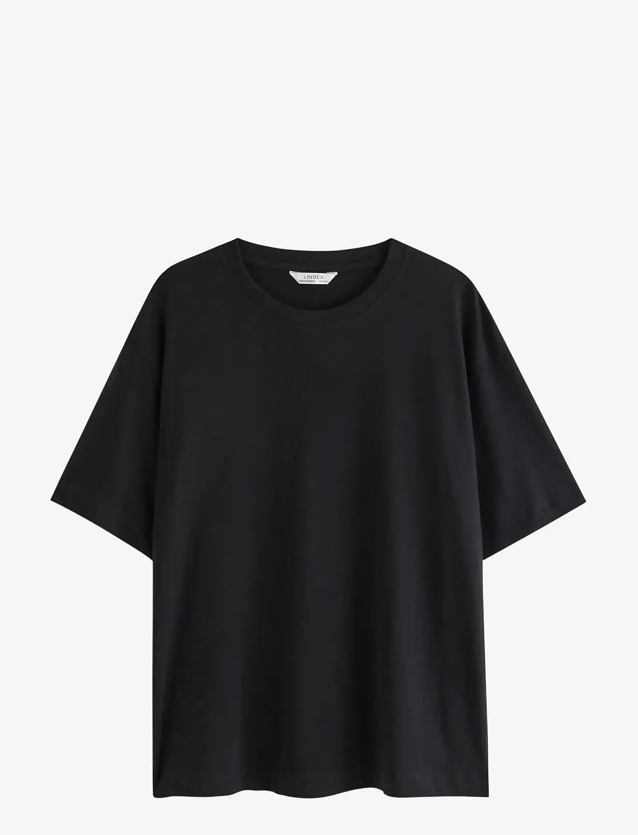 Lindex - Oversized t-shirt - t-shirts - black - 1