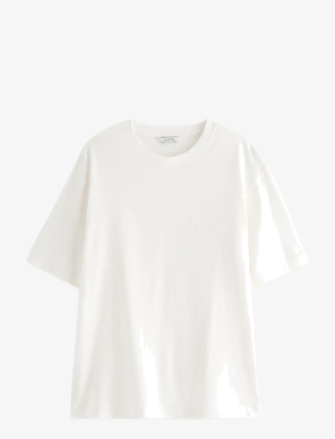 Lindex - Oversized t-shirt - t-shirts - off white - 1
