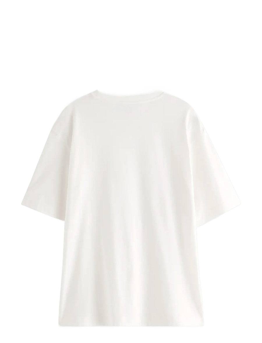 Lindex - Oversized t-shirt - t-shirts - off white - 2