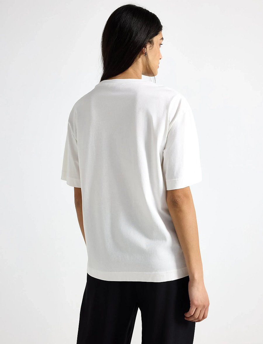 Lindex - Oversized t-shirt - t-shirts - off white - 3