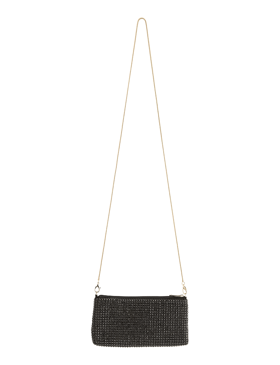 Lindex - Wallet party rhinestones - fashion trends - black - 0