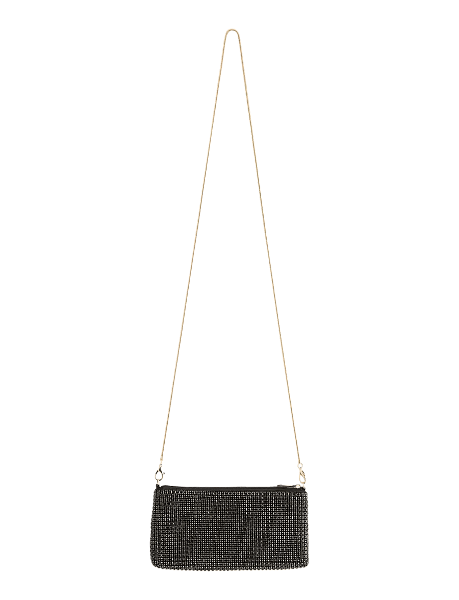 Lindex - Wallet party rhinestones - fashion trends - black - 1