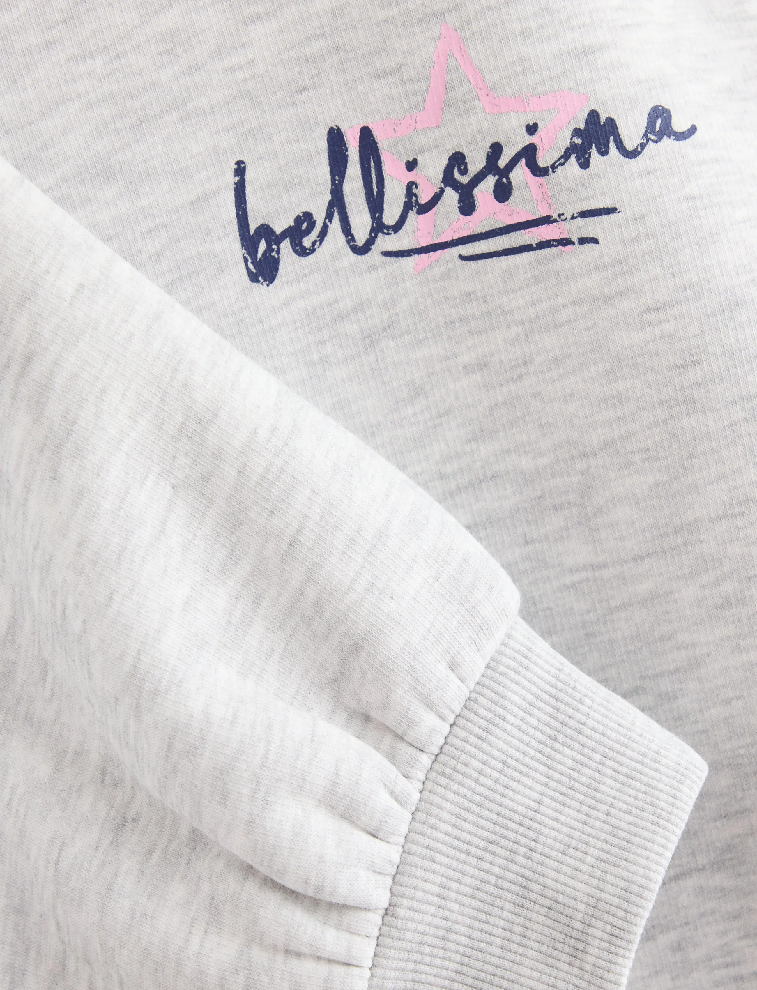 Lindex - Sweatshirt with hood and print - kapuutsiga dressipluusid - light grey melange - 5