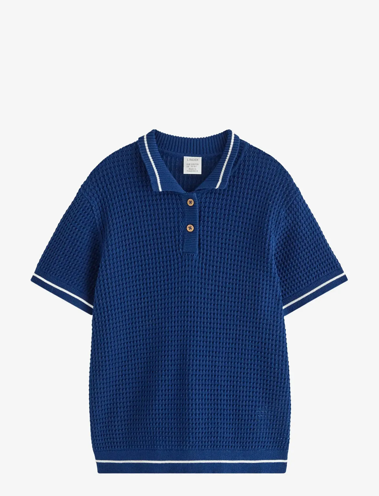 Lindex - Short-sleeved polo shirt - kurzärmelig - dark blue - 1