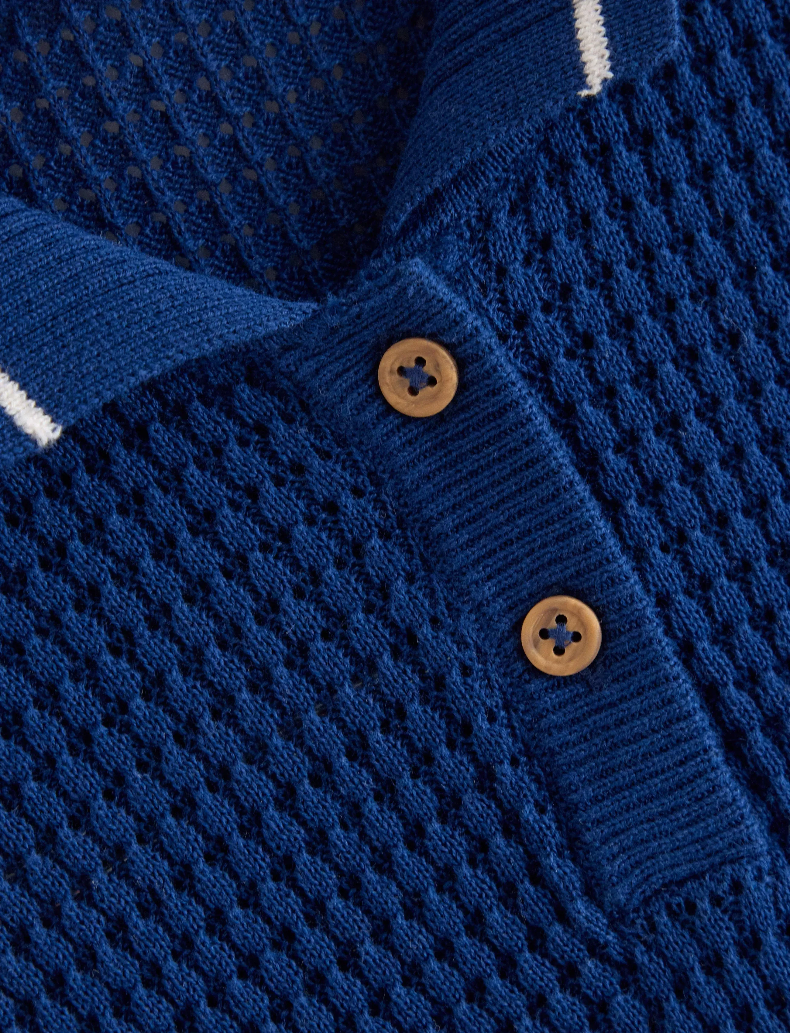 Lindex - Short-sleeved polo shirt - polo marškinėliai trumpomis rankovėmis - dark blue - 5